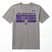 Load image into Gallery viewer, Philadelphia Waterdogs Nike Dri-FIT Stripe Tee