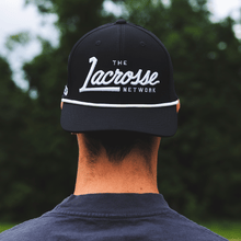 Load image into Gallery viewer, Charcoal Script Rope Hat
