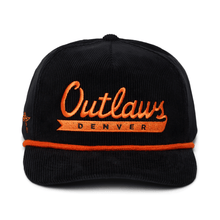 Load image into Gallery viewer, Denver Outlaws Classic Corduroy Rope Hat
