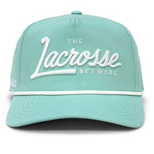 Load image into Gallery viewer, Seafoam Script Rope Hat
