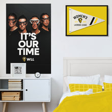 Load image into Gallery viewer, WLL Retro Canvas Pennant
