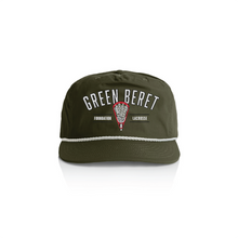 Load image into Gallery viewer, Green Beret Foundation Stick Rope Hat
