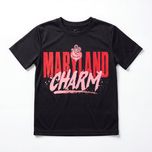 Load image into Gallery viewer, Maryland Charm Nike Youth Primary Logo Cotton Tee
