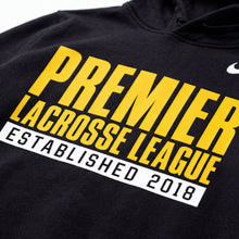 Load image into Gallery viewer, Premier Lacrosse League Nike Youth Club Pullover Hoodie
